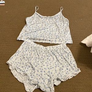 Floral Pajama Set